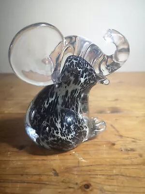 Buy Swedish FM Konstglas Ronneby Crystal Elephant Art Glass  • 40£