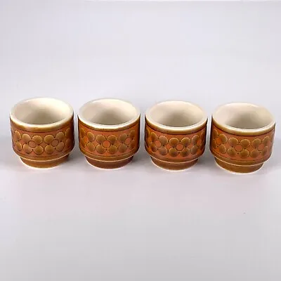 Buy Hornsea Saffron Egg Cups X 4  Vintage 1970's Ceramic Cup England John Clappison • 15£