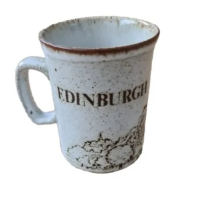 Buy Dunoon Mug Edinburgh And Castle Vintage Stoneware Made In Scotland Retro  19.99p • 19.99£