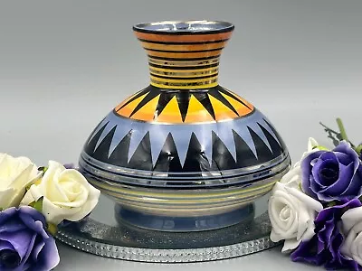 Buy Moorland Pottery Chelsea Works Burslem Plant Tinsley Bright Colours Vase. • 42.49£