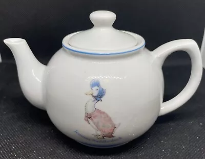 Buy Collectable Beatrix Potter Peter Rabbit - Jemima Puddle Duck Teapot 5” 2008 • 2£