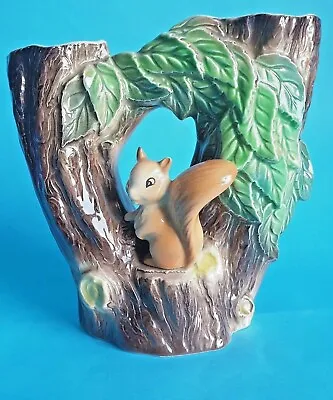 Buy Vintage Hornsea Pottery Fauna Royal 'Squirrel Double Tree' Vase, Number 74 • 3.99£