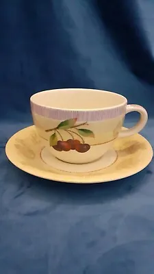 Buy Marks And Spencers Wild Fruits Cup And Saucer VGC M And S China • 6£