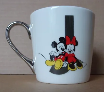 Buy Tesco Disney Mug. Letter J With Mickey & Minnie.   PERFECT CONDITION • 7.99£