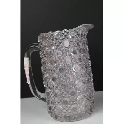 Buy Antique Pressed Glass Hobnail Glass Jug By George Davidson • 23£