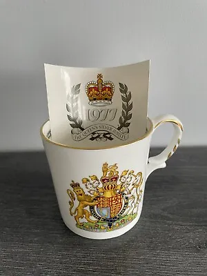 Buy Aynsley Bone China Silver Jubilee Mug Cup With English Kings & Queens Timeline. • 12.99£