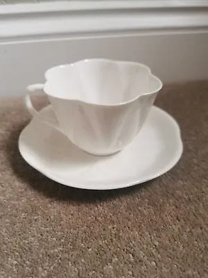 Buy Vintage Shelley Dainty White Cup And Saucer  • 5£