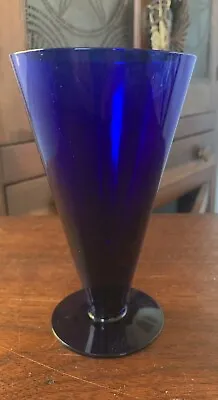 Buy Williamsburg Cobalt Blue Tavern Shrub Glass! NR • 23.74£
