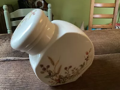 Buy Vintage Hornsea Pottery Large Ceramic Storage Jar With Round Top Floral Design  • 6£