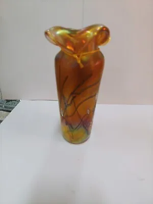 Buy John Ditchfield Glasform Stretch Vase Gold And Amber Color 5  • 118.74£