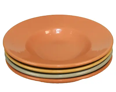 Buy Crestware Multicolor Restaurant Stoneware  Set Of 4 Soup Bowls  9   Vintage • 28.44£
