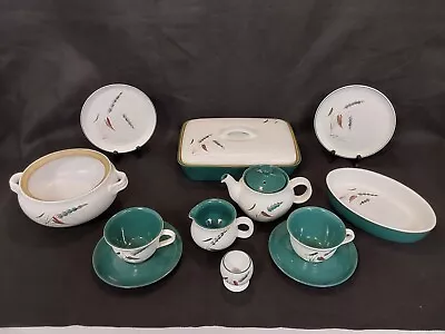 Buy Retro Denby Green Wheat Cookware & Tableware Various Pieces • 20£