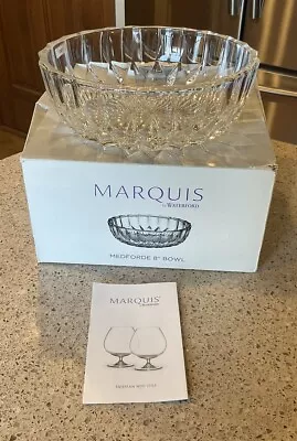 Buy NEW IN BOX Waterford Medforde 8  Crystal Bowl Marquis Collection NEW IN BOX 8  • 37.95£