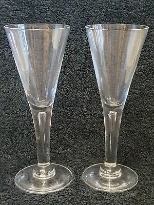 Buy 🔶️2 Frank Thrower Wine Glass Danish Modern Crystal Dartington Sharon England  • 83.35£