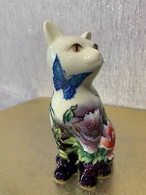 Buy Old Tupton Ware Cat Porcelain Tube Lined Flowers And  Butterflies Perfect • 19.99£