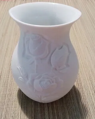 Buy Rose Pattern  Vase German Kaiser Porcelain • 19.29£