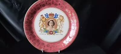 Buy Coronation Plate Secondary June 1953 Royal Staffordshire Pottery • 45£