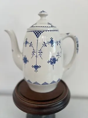 Buy Furnivals Coffee Pot Blue & White Denmark Pattern • 18£