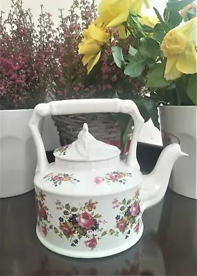 Buy Lovely Vintage ARTHUR WOOD Beautiful Porcelain Tea Pot Floral Details • 45£