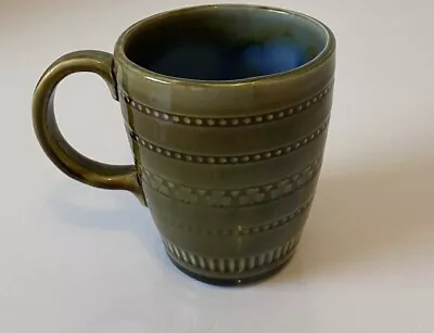 Buy Irish Porcelain Mug Clover Wade Green Pottery OmbrÉ Blue Coffee Tea Gift C Rare • 30£