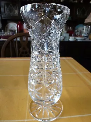 Buy Beautiful Highly Decorative Crystal Glass Vase • 7.99£