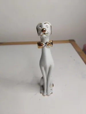 Buy Capodimonte Limoges Swarovski Dog Figurine Porcelain Rare • 23.99£
