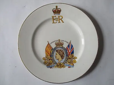 Buy Commemorative Elizabeth II 1953 Pottey Coronation Teaplate  • 12.99£