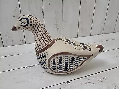Buy Mexican Tonala Pottery Duck Folk Art Blue Brown Hand Painted Signed Vintage 9.5  • 28.45£