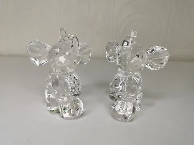 Buy Kristol Color Made In Italy Crystal Elephants 24% Lead Glass  • 13.50£