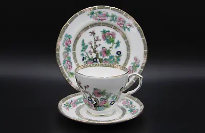 Buy 1961+ Duchess Bone China  Indian Tree  Cup & Saucer Trio Set Made In England • 30.36£