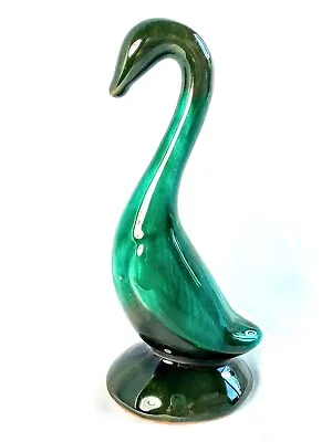 Buy Vintage Blue Mountain Pottery Long Neck Bird Crane Heron Egret Swan • 18.95£