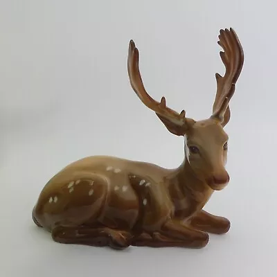 Buy A Fine Beswick Pottery Stag Lying Down - #954 • 45£