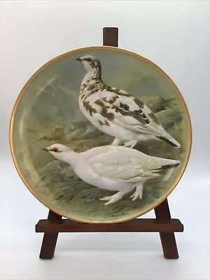 Buy ' Ptarmigan ' Gamebirds Of The World By Basil Ede - Franklin Porcelain 1979 • 4.99£