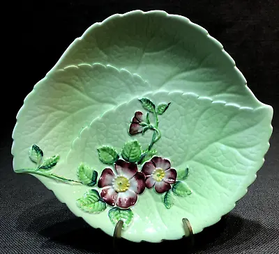 Buy Vintage Carlton Wear Green Floral Australian Design 7” Dish • 5£