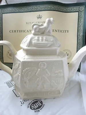 Buy New Boxed Royal Creamware V & A Ltd Edition Chinese Style Mini Teapot • 12.99£