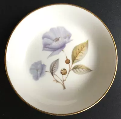 Buy Royal Worcester Fine Bone China Pin Dish Trinket  Flower • 5£