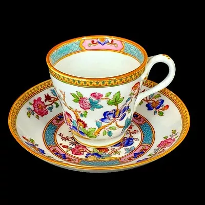 Buy Cauldon Bone China Demitasse Cup & Saucer Floral Pattern Hand Painted C.1905-20 • 128.08£
