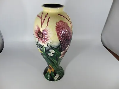 Buy 11 Inch Tube Lined Vase Old Tupton Ware Floral Decoration Stunning Hand Painted • 63.70£