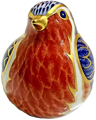 Buy Royal Crown Derby Porcelain Bone China Robin Bird Paperweight MMXIV Boxed • 9.99£