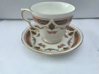 Buy Colclough Bone China - Countess Design - Tea Cup And Saucer. VGC • 2.99£