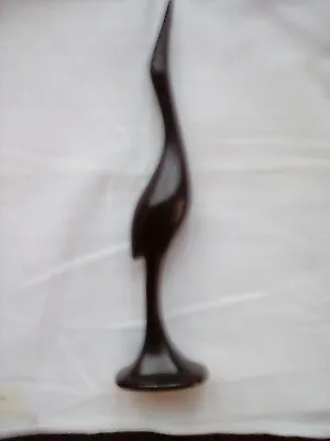 Buy Very Rare Beswick Stylistic Heron Model No.2359 Black Satin • 109.95£
