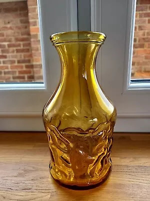 Buy Vintage Retro Bormioli Amber Glass Carafe 1970s • 4£