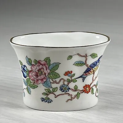 Buy Aynsley Pembroke Small Vase Pot Bone China Made In England Floral Bird Design • 9.95£