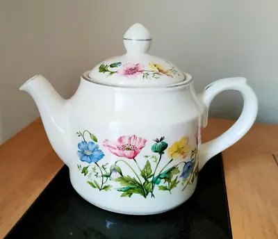 Buy Vintage Sadler Small China Wild Flowers Afternoon Tea Teapot • 9.99£