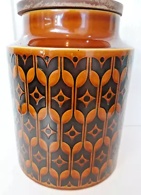 Buy Hornsea Pottery Heirloom Storage Sugar Jar Vintage Rare Retro 1970's, 16 Cm • 15.50£