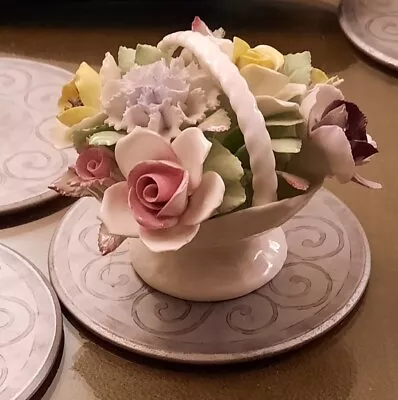 Buy Royal Doulton Flower Basket - Fine English Bone China • 8£