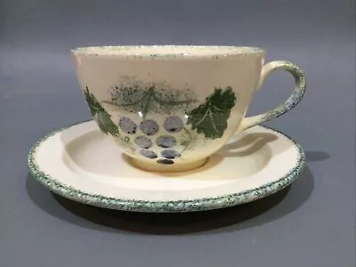 Buy Poole Pottery  “ Vineyard “  Cup & Saucer • 7.95£