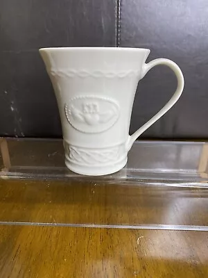 Buy BELLEEK Fine Parian China Claddagh Coffee Cup Mug Hand Crafted In Ireland • 11.50£