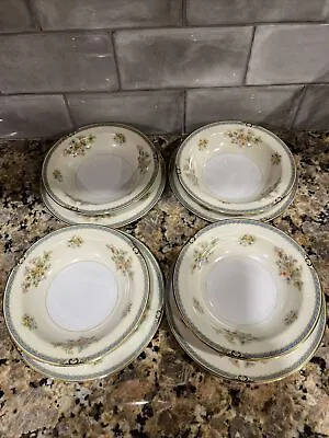 Buy Rose China Set Made In Occupied Japan 4 Bowls & 4 Plates • 14.18£