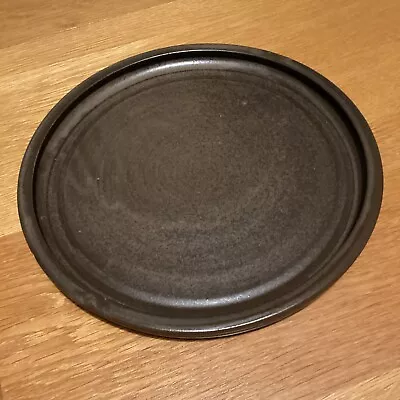 Buy Vintage 1970s Abaty Handthrown Stoneware Wales Brown Serving Platter 27cm • 6.99£